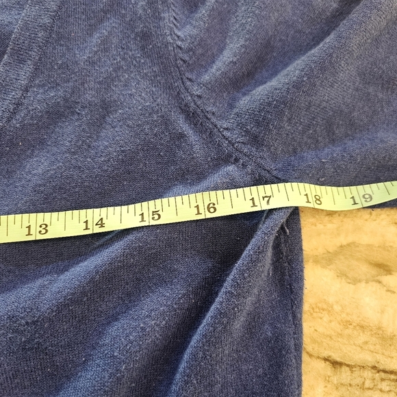 Rue21 Blue Button-Up Cardigan Sweater - Size Large - Picture 6 of 8